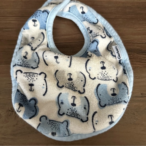 Gerber Bibs | Blue Bear Bibs | Boy Bibs | OS - Picture 3 of 5